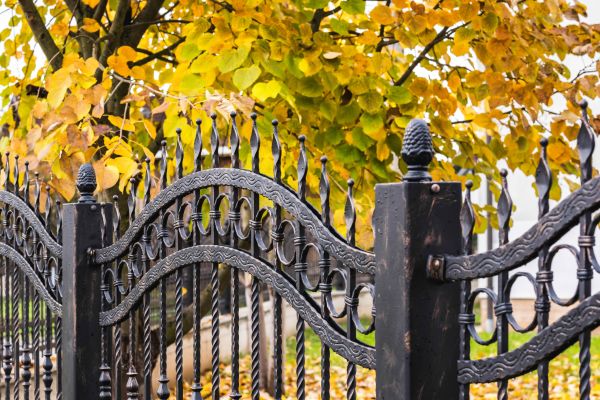 Wrought Iron Fence Washing in Ankeny