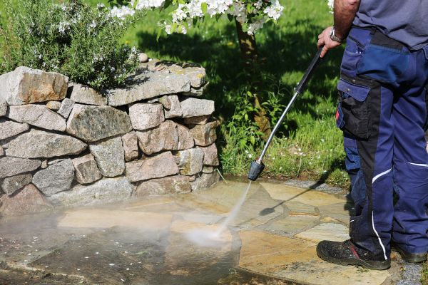 Stone Pressure Washing in Ankeny