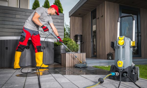 Concrete Patio Washing in Ankeny
