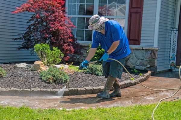 Brick Walkway Cleaning in Ankeny